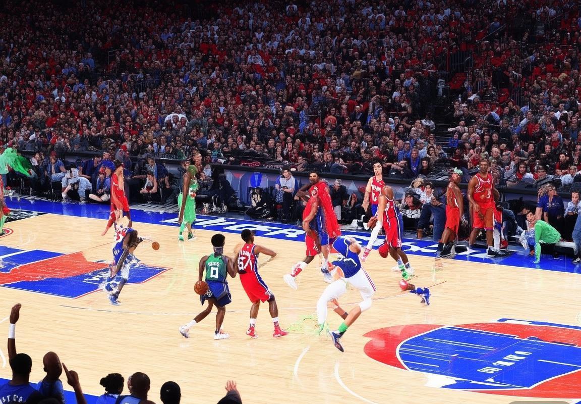 76人与火箭巅峰对决：恩比德对哈登火花碰撞解析(图1)