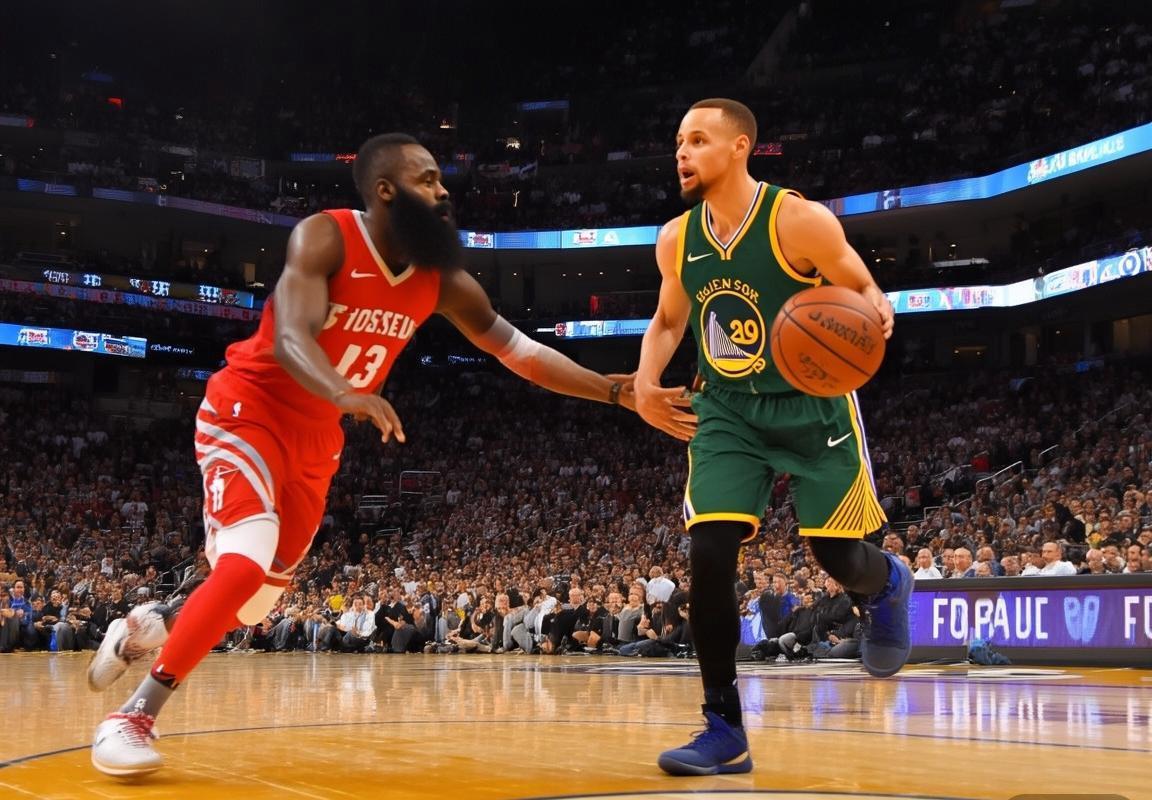 2019年NBA季后赛：勇士火箭巅峰对决精彩回顾(图4)